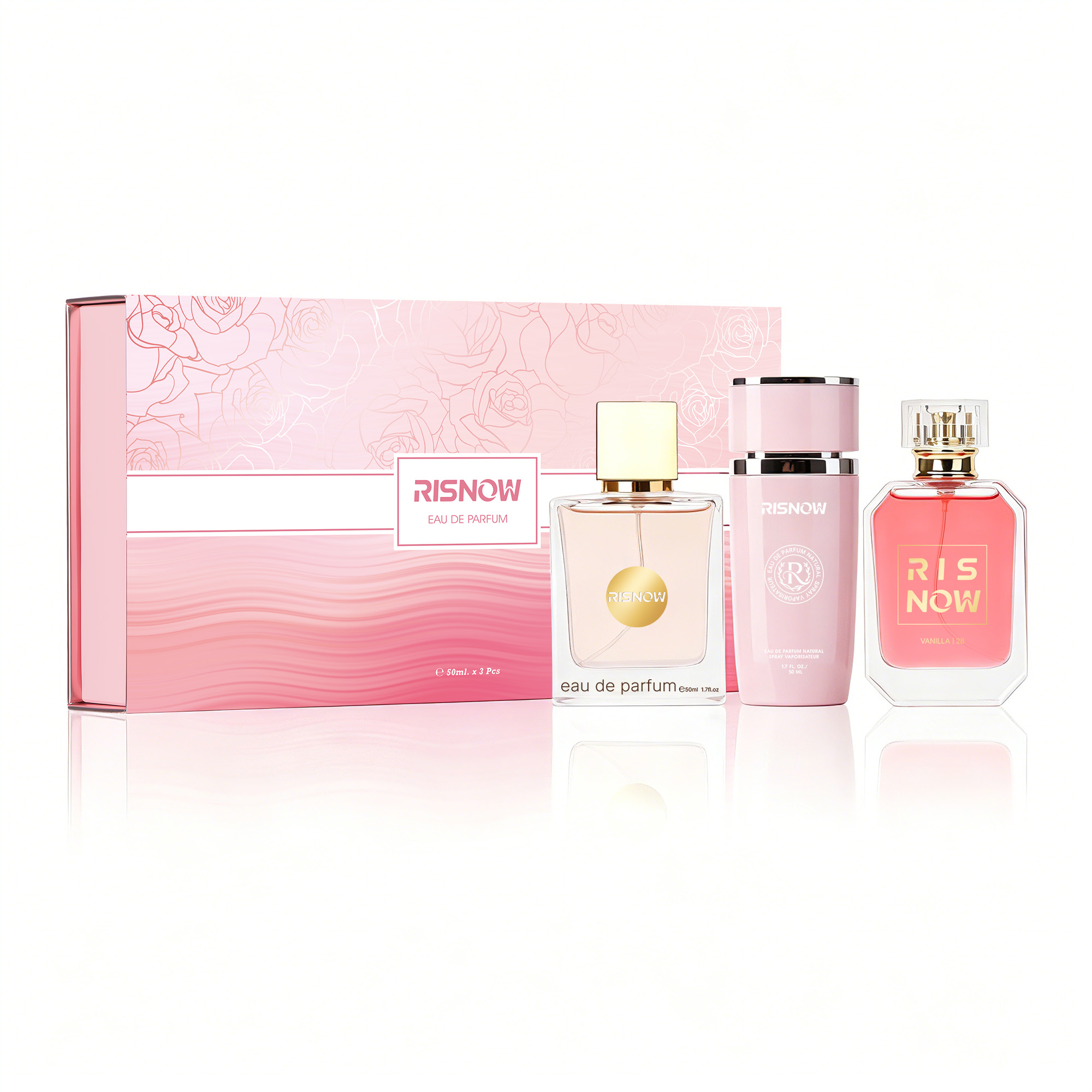 Fragrance Perfume Car - 3 Pcs Set Of Floral Scented