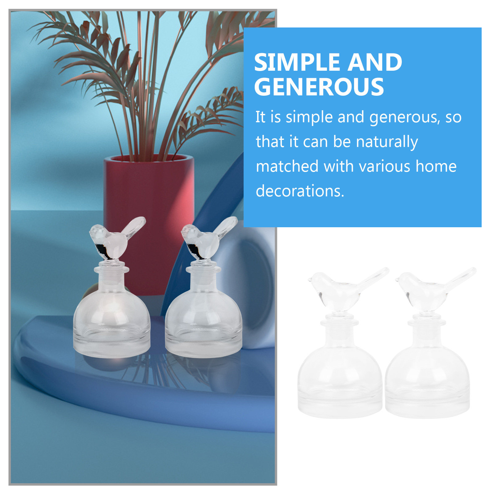2Pcs Glass Perfume Bottles Pre - Fragrance Perfume Car 리뷰 및 가격