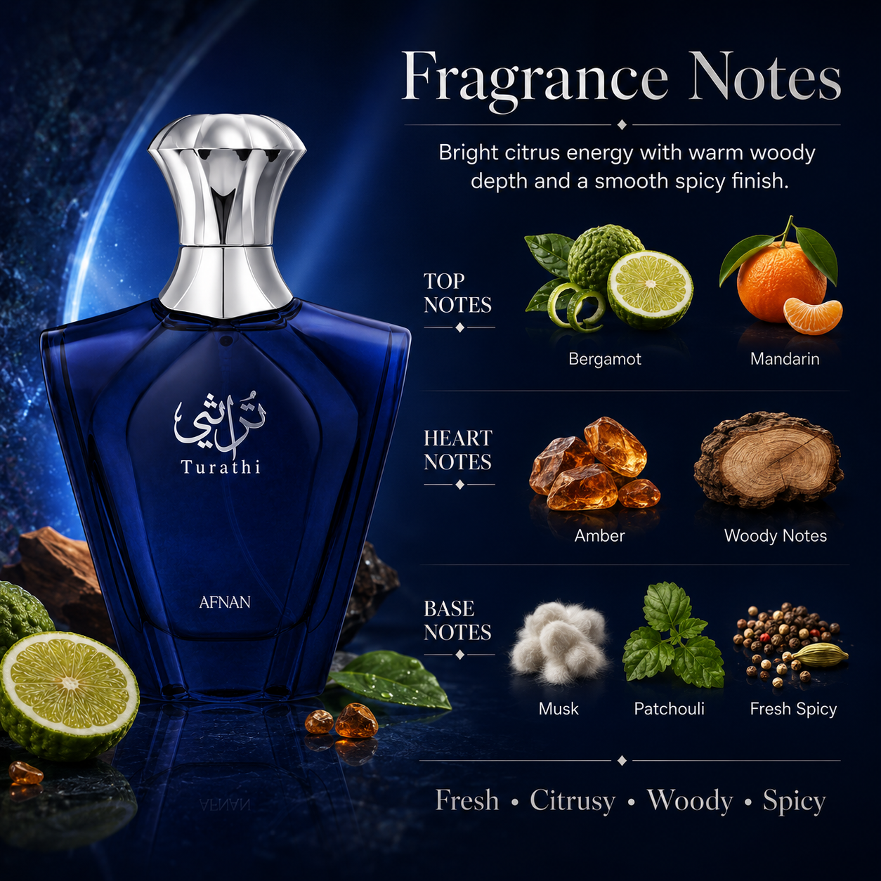 Afnan Turathi Blue Perfume for - Perfume The Fragrance 리뷰 및 가격