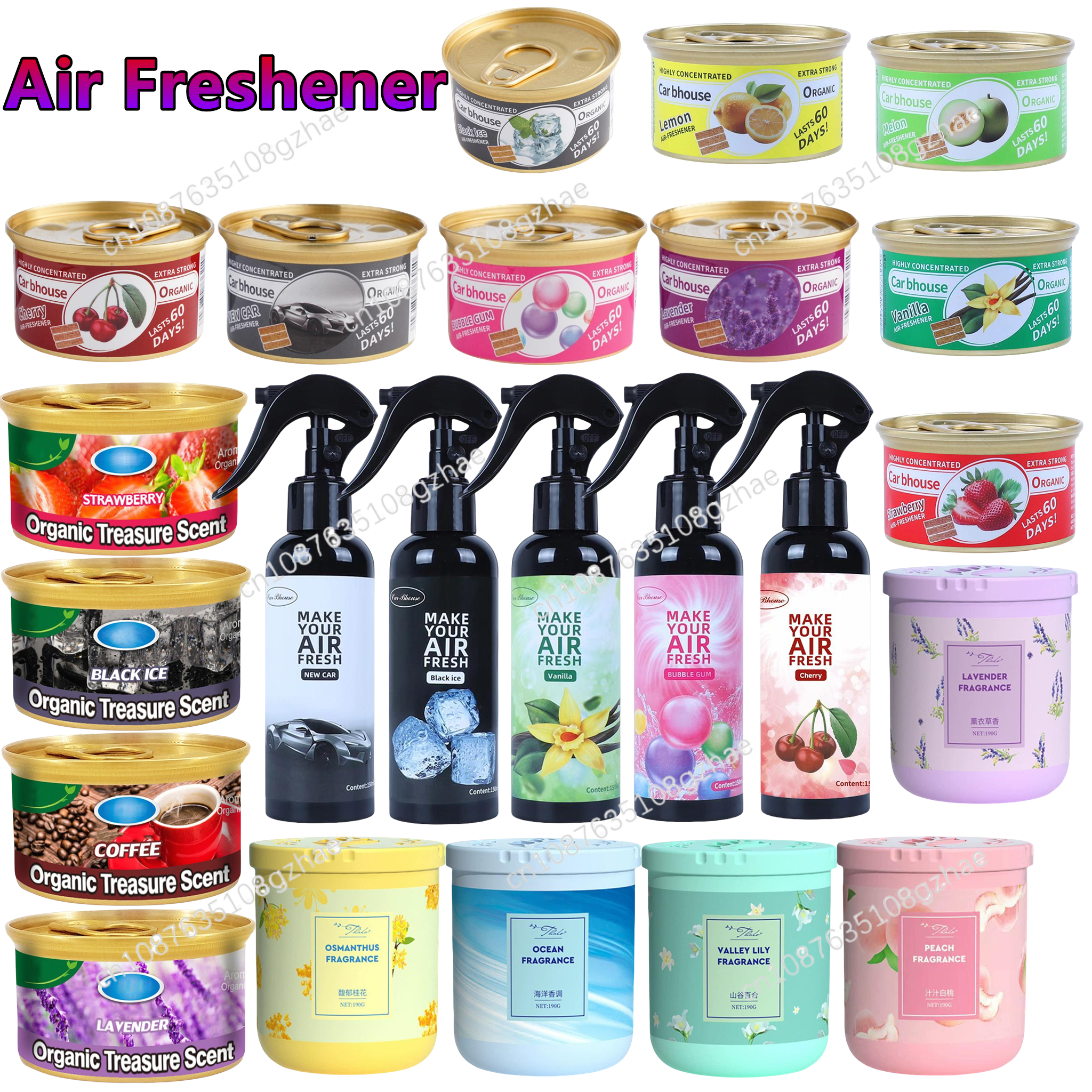 Car Interior Air Freshener Deo - Perfume Fragrance Time 리뷰 및 가격