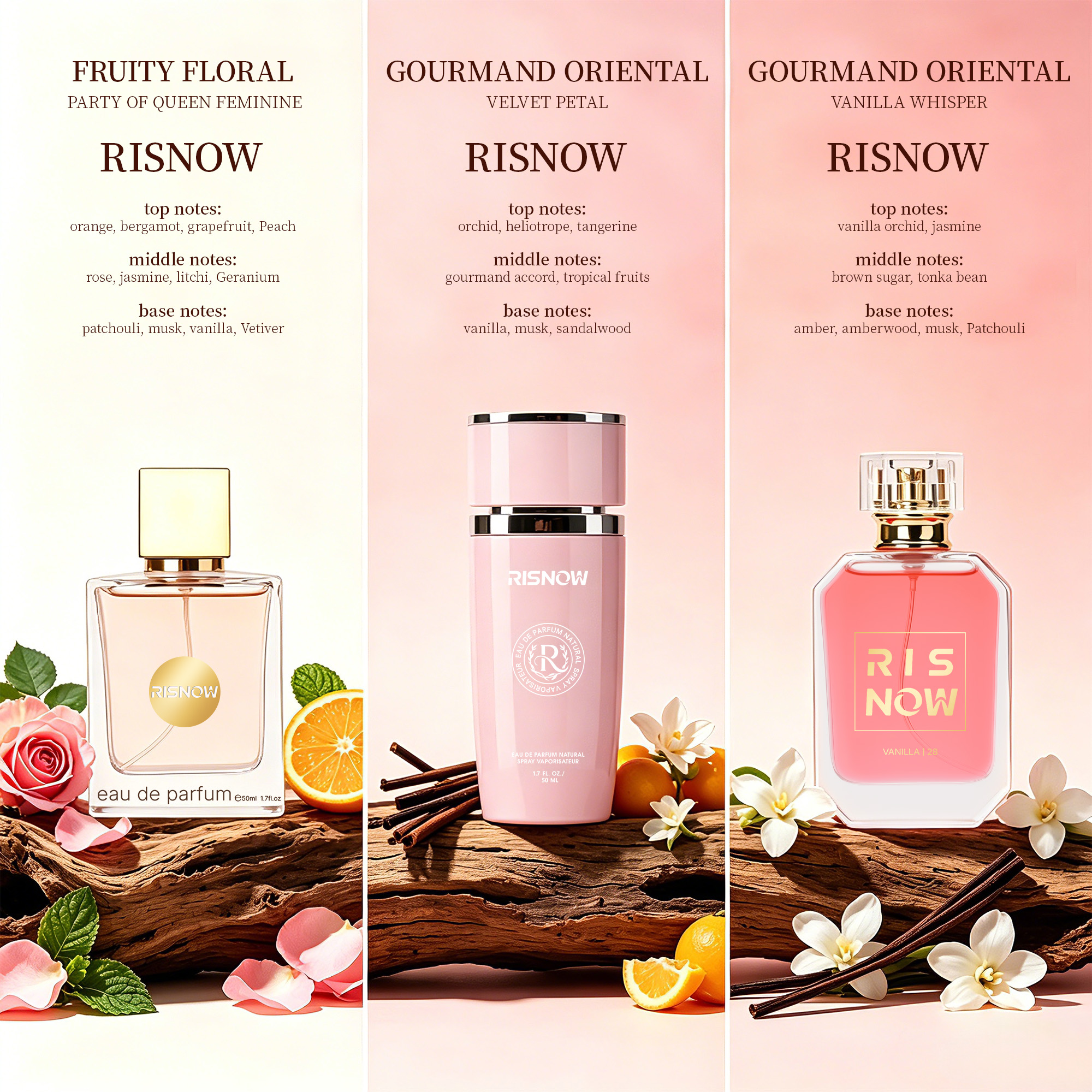 3 Pcs Set Of Floral Scented Pe - Fragrance Perfume Car 리뷰 및 가격