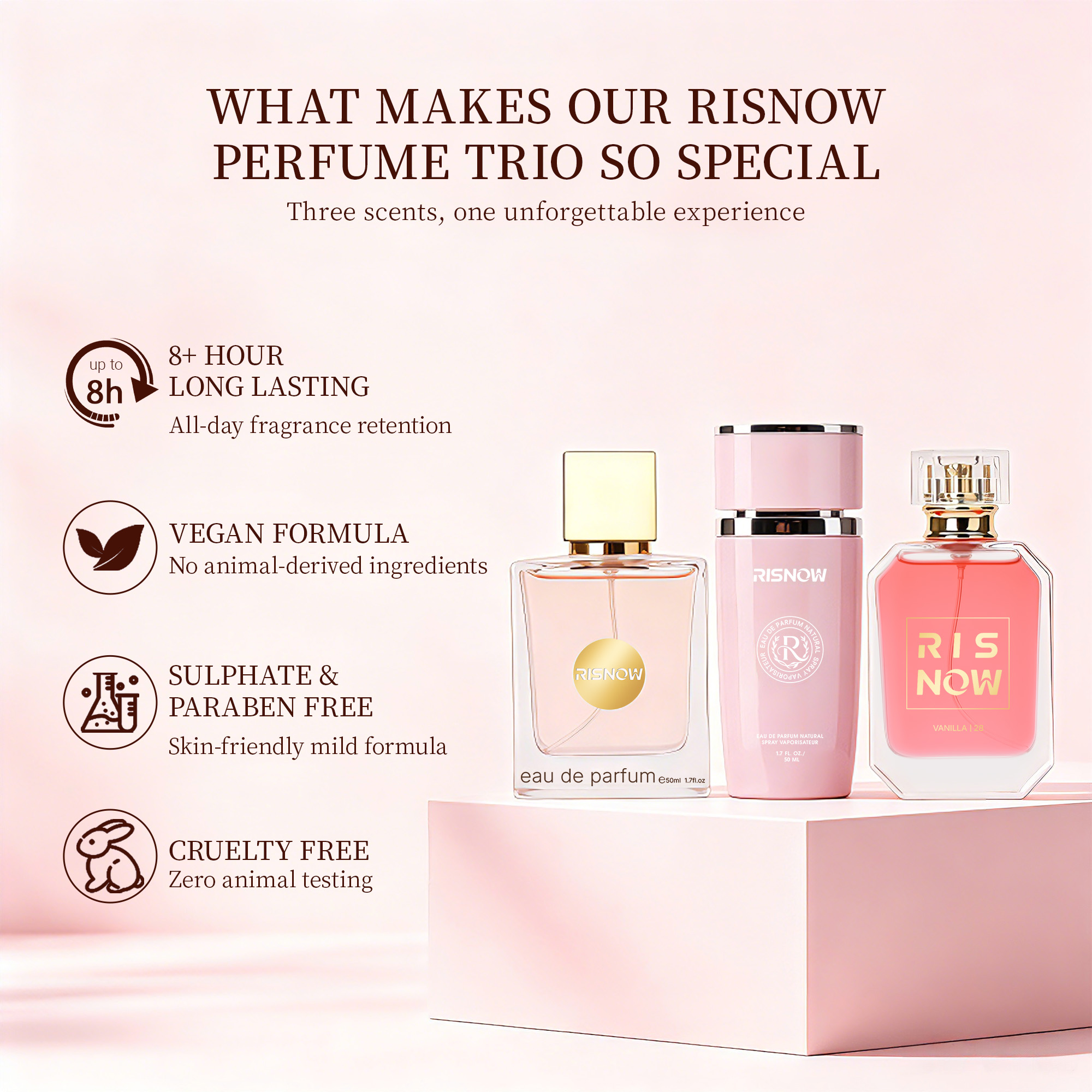 3 Pcs Set Of Floral Scented Pe - Fragrance Perfume Car 리뷰 및 가격