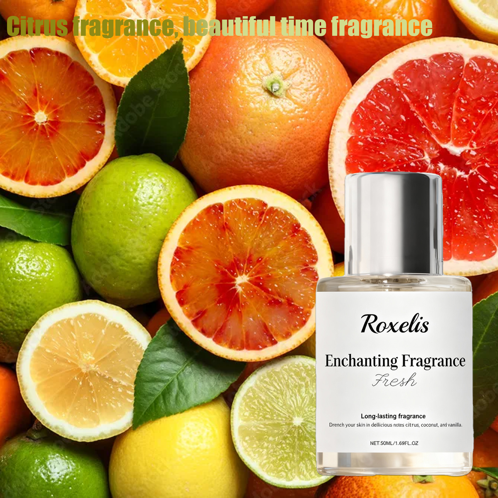 Roxelis Citrus Floral Happy Ti - Perfume Fragrance Time 리뷰 및 가격