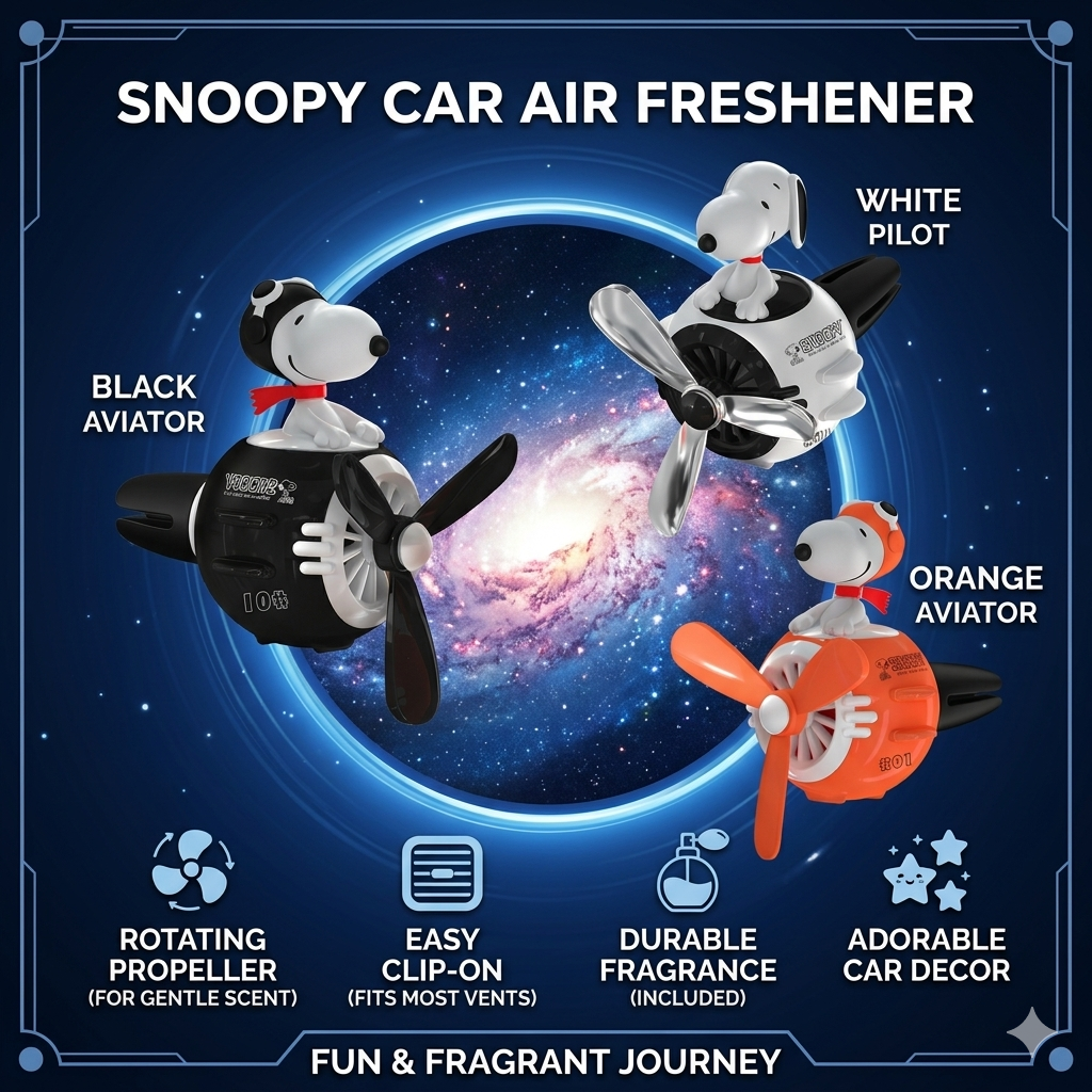 Cute Snoopy Anime Car Air Fres - Fragrance Perfume Car 리뷰 및 가격