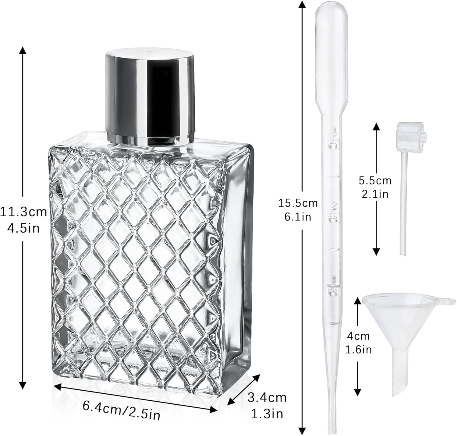 1Pc100ml Perfume Bottle Vintag - Perfume Fragrance World Qahwa 리뷰 및 가격